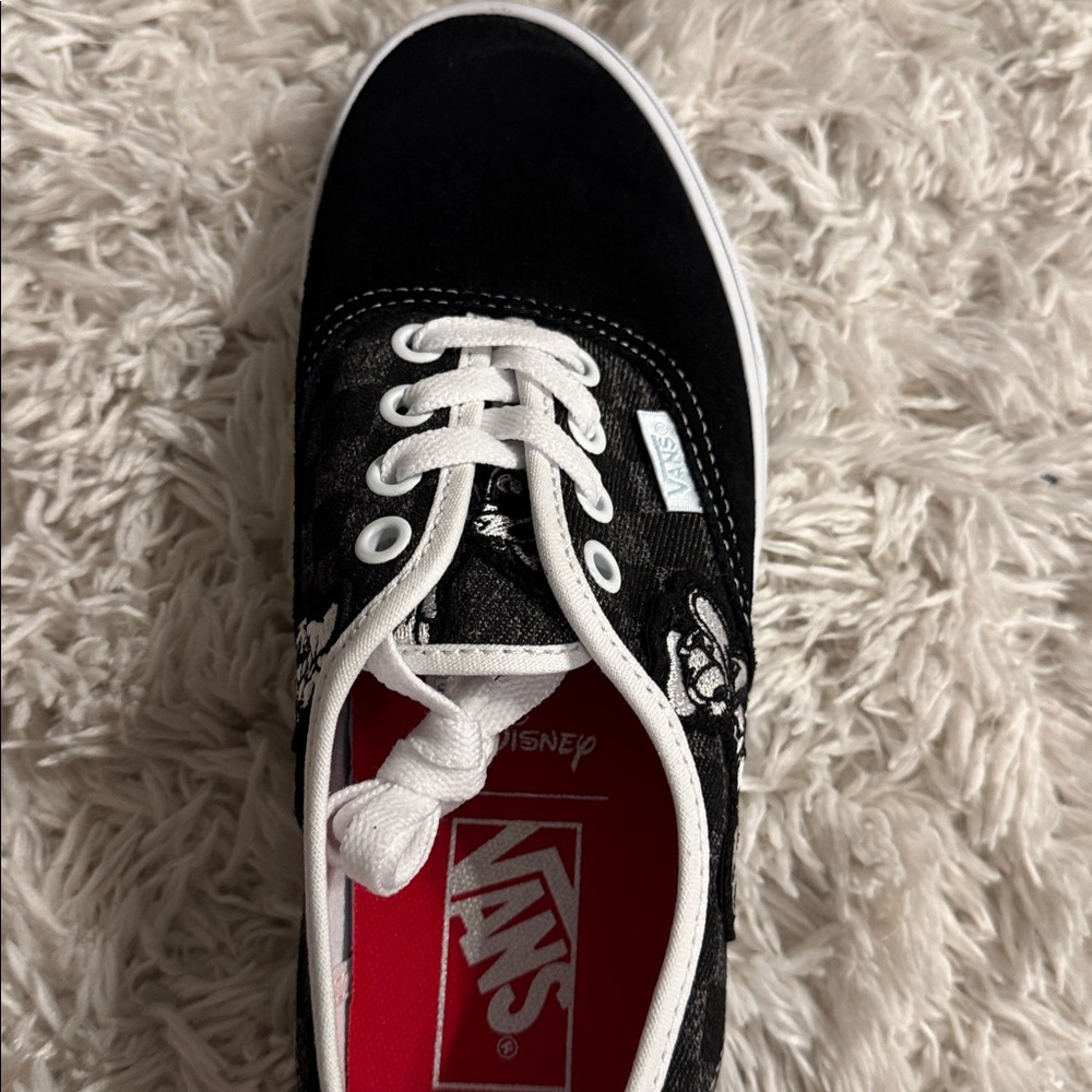 Vans Black and White 100th Anniversary Disney Sneakers - Picture 6 of 15